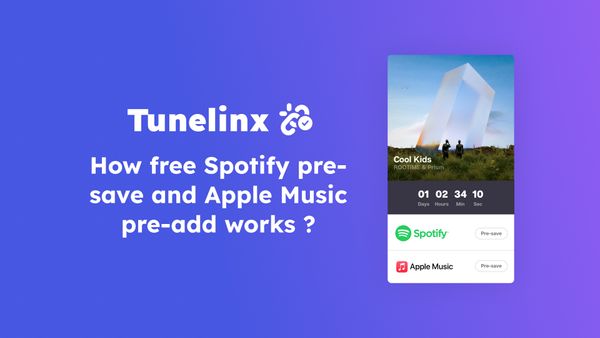 How free Spotify pre-save and Apple Music pre-add works ?