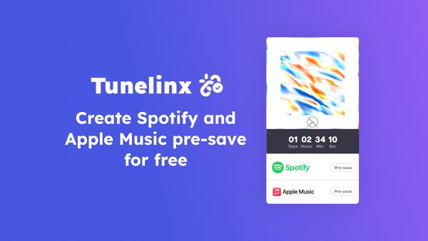 How to create a free Spotify pre-save and Apple Music pre-add